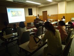 西葛西図書館「緑のカーテンを一緒に作ろう」