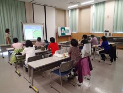 みどりのカーテンモニター講習会＠新田コミュニティ会館